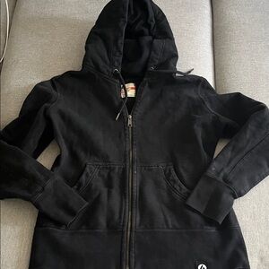 American Giant Black Women's Hoodie Sweater